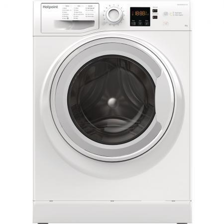 Hotpoint Nswr843cwk Wasmachine 8kg 1400t, Elektronische apparatuur, Wasmachines, Ophalen of Verzenden