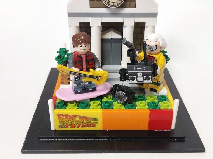 Lyssandre Saint York - BACK TO THE FUTURE lego artwork Hill, Antiek en Kunst, Kunst | Schilderijen | Modern