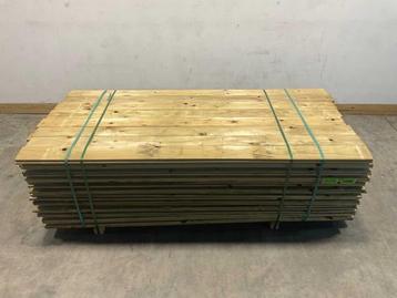 Veiling - 192x Vuren plank 225x13,8x1,7 cm beschikbaar voor biedingen