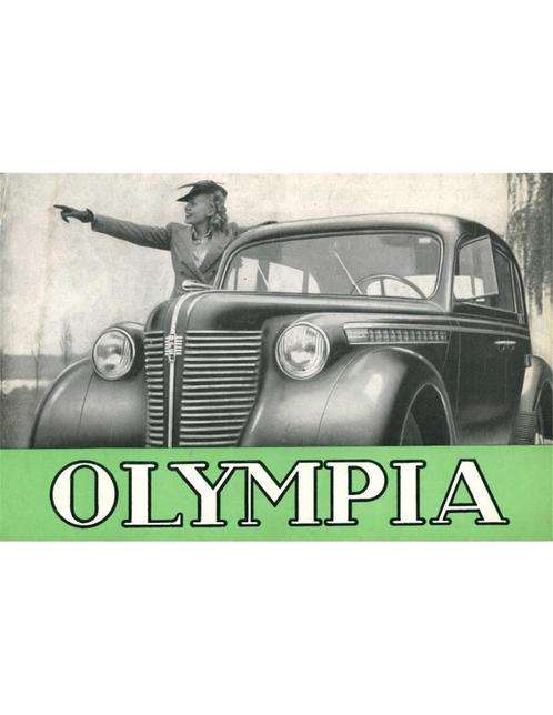 1949 OPEL OLYMPIA BROCHURE NEDERLANDS, Boeken, Auto's | Folders en Tijdschriften