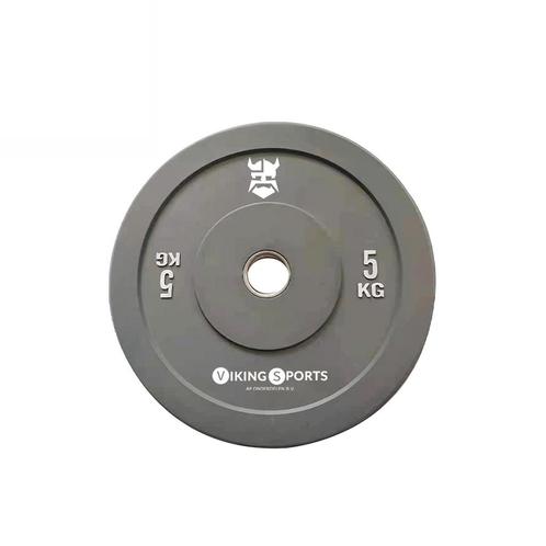 Bumper plates - rubberen halterschijf - 5 kg - Ø 45cm - g.., Sport en Fitness, Fitnessmaterialen, Nieuw, Ophalen of Verzenden