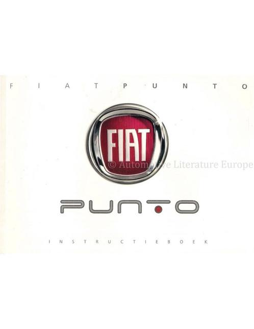 2009 FIAT PUNTO INSTRUCTIEBOEKJE NEDERLANDS, Auto diversen, Handleidingen en Instructieboekjes
