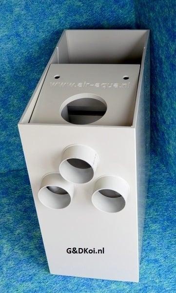 Zeeffilter SuperSieve L laag model (3x ingang, 2x uitgang!), Tuin en Terras, Vijvers, Nieuw, Ophalen of Verzenden