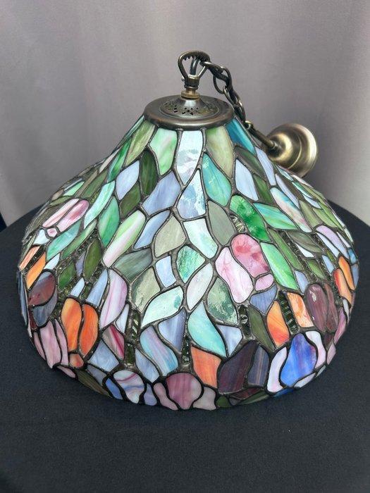 Plafondlamp - Glas-in-lood - Stijl Tiffany 40cm, Antiek en Kunst, Curiosa en Brocante