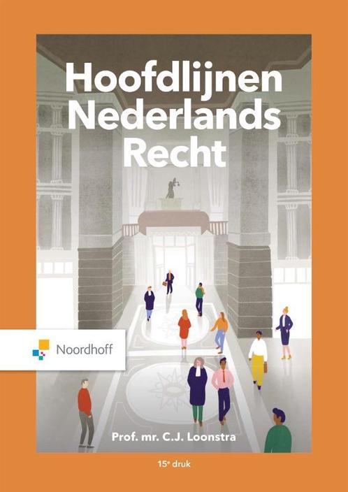 Hoofdlijnen Nederlands recht 9789001299057 C.J. Loonstra, Boeken, Overige Boeken, Gelezen, Verzenden
