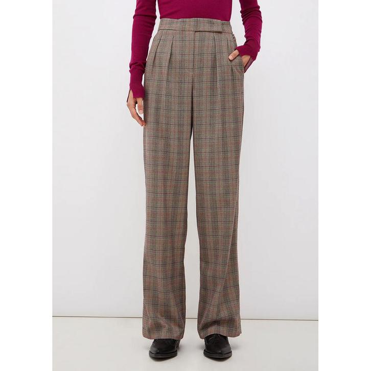 Liu Jo • geruite palazzo pantalon • 34 (IT40), Kleding | Dames, Broeken en Pantalons, Grijs, Nieuw, Maat 42/44 (L), Verzenden