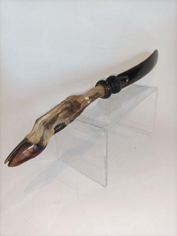 Briefopener - Antique Victorian Deer Foot Letter Opener -