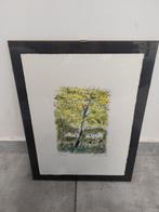 Michele Cascella (1892-1989) - Paesaggio collinare