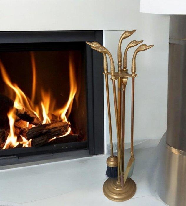 Openhaard accessoire - Neoclassicistische stijl - Maison, Antiquités & Art, Curiosités & Brocante