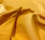 Tissu prestigieux en coton pur jaune à double hauteur. -, Antiek en Kunst