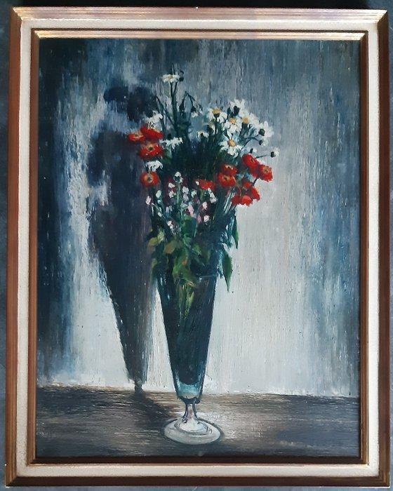 Gaston Sébire (1920-2001) - Bouquet de fleurs, Antiek en Kunst, Kunst | Schilderijen | Modern