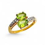 Zonder Minimumprijs - Harry Ivens - Ring Zilver - Peridot, Nieuw