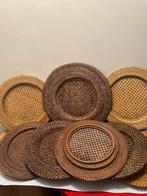 Flamant - Tafelservies (9) - Togo - Rattan - Vintage