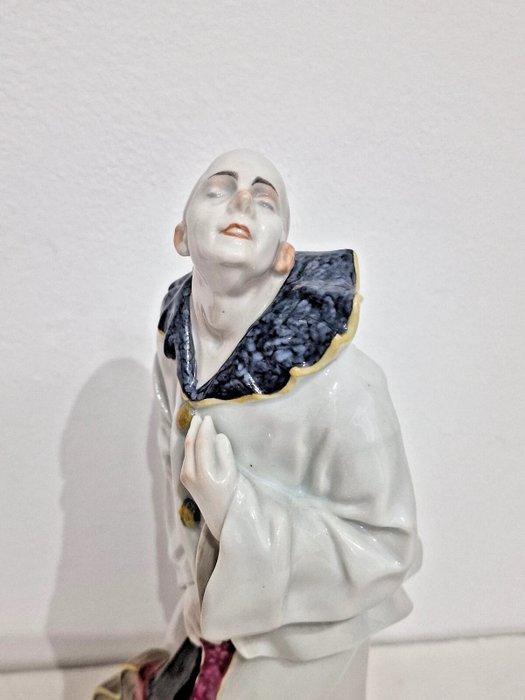 Karl Ens, Volkstedt - Anton Büschelberger - Figure - Pierrot, Antiek en Kunst, Antiek | Glaswerk en Kristal