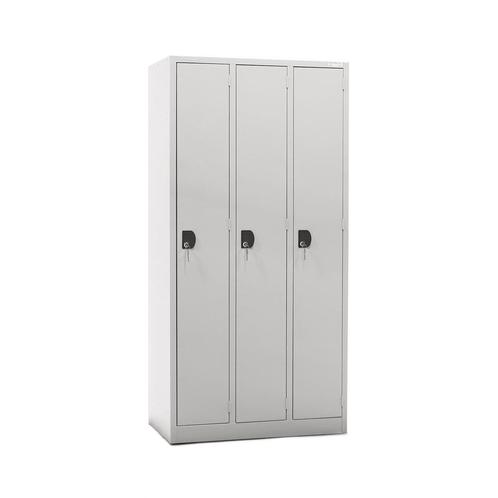 Gebruikte Lockerkasten 3 deuren (cilindersluiting), Huis en Inrichting, Kasten | Lockerkasten, Gebruikt, Ophalen of Verzenden