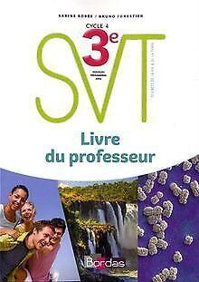 SVT 3e : Livre du professeur  Collectif  Book, Livres, Livres Autre, Envoi