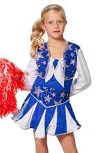 Cheerleader Pakje Blauw Kind, Verzenden, Nieuw