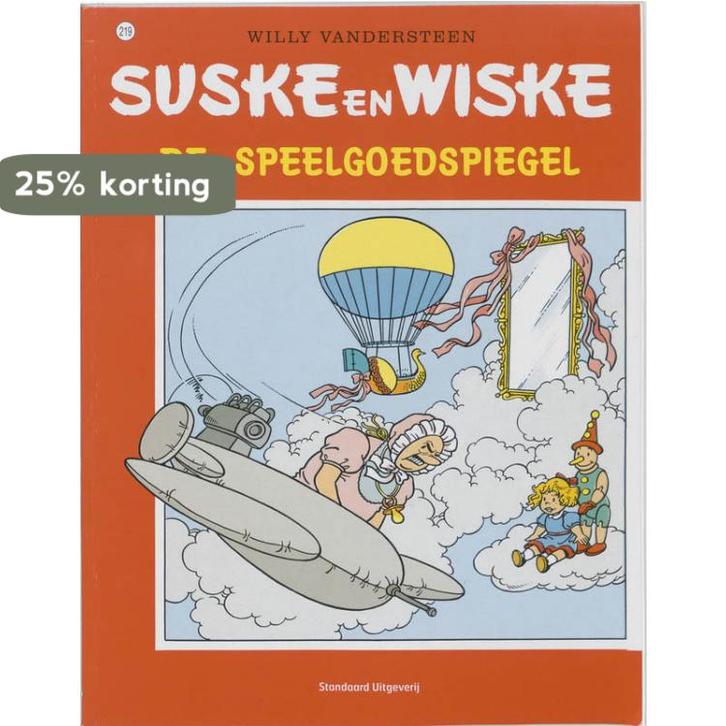 De Speelgoedspiegel / Suske en Wiske / 219 9789002162428, Boeken, Stripverhalen, Gelezen, Verzenden