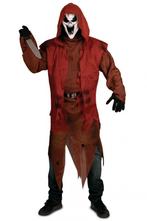 Kostuum Ghostface Rood Beul Halloween Pak Scream Gewaad Mask, Nieuw, Ophalen of Verzenden