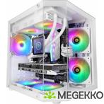 Mars Gaming MC-3TLITE Mini Tower Wit, Computers en Software, Verzenden, Nieuw