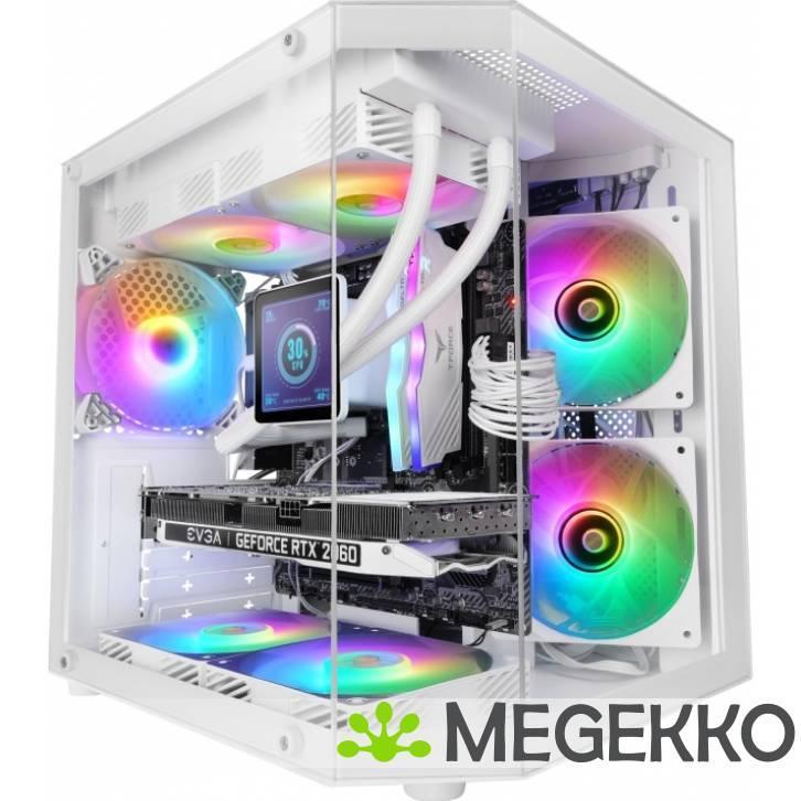 Mars Gaming MC-3TLITE Mini Tower Wit, Informatique & Logiciels, Boîtiers d'ordinateurs, Envoi