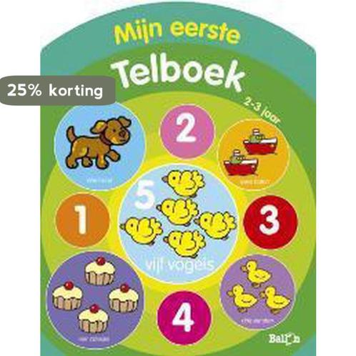 Mijn Eerste Telboek 9789037475265, Livres, Livres pour enfants | Jeunesse | 13 ans et plus, Envoi