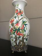 Limoges - Balustervaas - Limoges-porselein in Aziatische