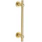 Deurgreep Chemin de Fer 600mm messing ongelakt, Klink of Kruk