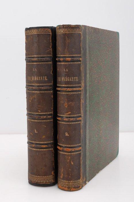 F. Rops, Robida, Mars, e.a. - La Vie élégante [2 volumes] -, Antiek en Kunst, Antiek | Boeken en Manuscripten