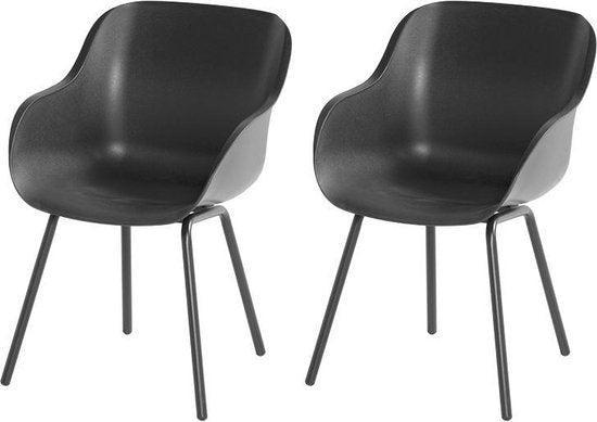 2dekans | Hartman Sophie elegance tuinstoel - Donkergrijs -, Tuin en Terras, Tuinsets en Loungesets, Ophalen of Verzenden