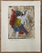 Anton Heyboer (1924-2005) - Europa op Griekse oppergod Zeus