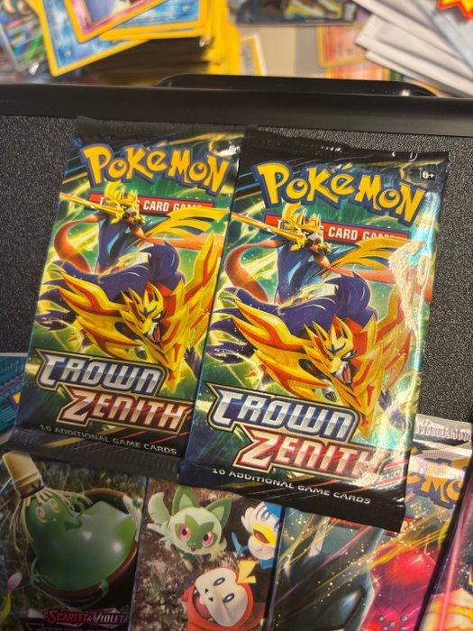 Pokémon - 7 Booster pack - Booster pack mixed lot! Crown, Hobby en Vrije tijd, Verzamelkaartspellen | Pokémon