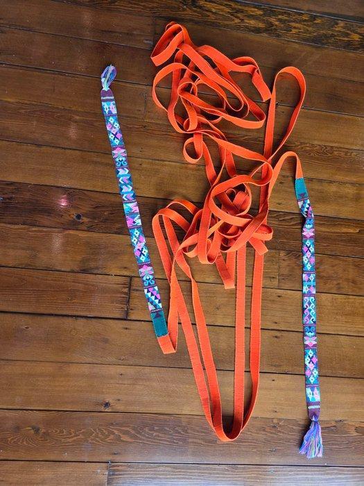 Other brand - Unique Vintage 1980s Maya Faja – Handwoven, Antiek en Kunst, Kunst | Niet-Westerse kunst