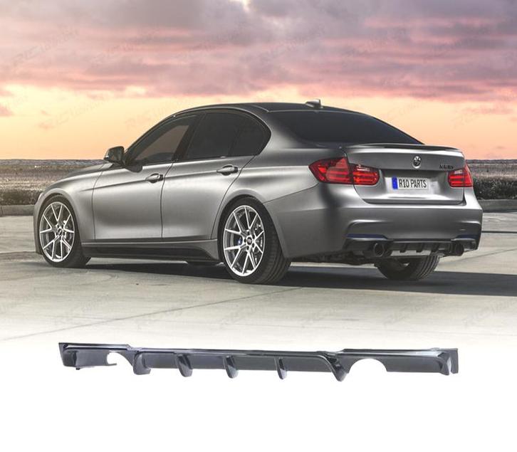 DIFFUSEUR BMW F30 F31 LOOK M PERFORMANCE NOIR BRILLANT O--O, Auto-onderdelen, Carrosserie, Verzenden
