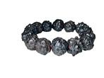 Veiling - Hematiet Armband | Rough Facet Nuggets | Magnetic, Nieuw