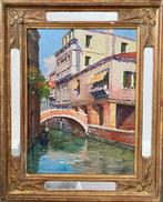 Italiaanse school (XX) - Venise, canal et pont