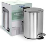 2dekans | Badkameremmer 3 l roestvrij staal, Ophalen of Verzenden, Nieuw in verpakking