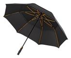 Luxe Golfparaplu - Windproof - Ø 130 cm - Zwart Falcone, Tuin en Terras, Verzenden, Nieuw