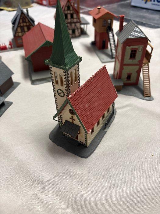 Pola, Faller H0 - Modeltreingebouwen (12) - Set van, Hobby en Vrije tijd, Modeltreinen | H0