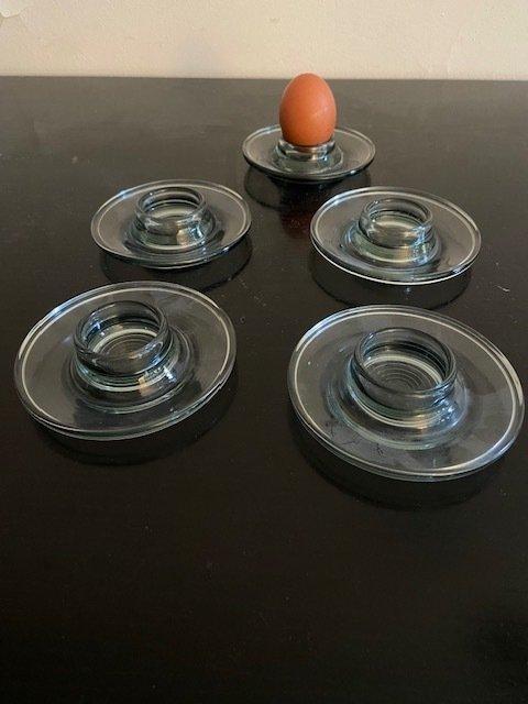 Leerdam - A.D. Copier - Tafelservies (47) - Glas - Primula, Antiquités & Art, Antiquités | Verre & Cristal