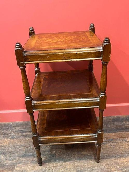 Table à colonnes - Acajou, Bois, Antiek en Kunst, Antiek | Overige Antiek