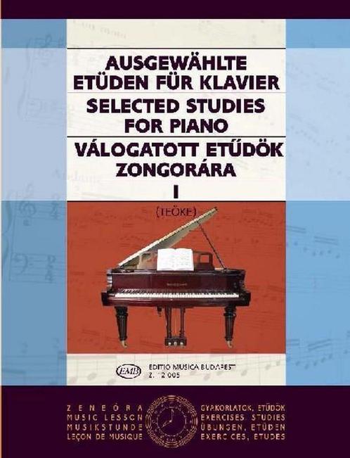 Ausgewählte Etüden I für Klavier 9790080120057, Livres, Livres Autre, Envoi