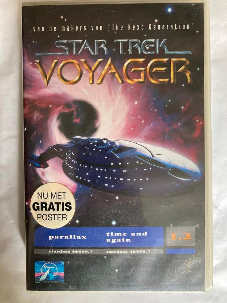 STAR TREK VOYAGER (VHS), Cd's en Dvd's, VHS | Film, Gebruikt
