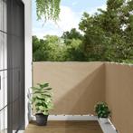 vidaXL Balkonscherm 120x500 cm oxford stof beige, Verzenden, Nieuw