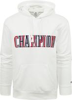 Champion Sweat Hoodie Logo Wit maat Maat 52/54 (L) Heren, Maat 52/54 (L), Verzenden, Wit, Champion