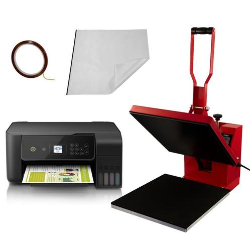 Pixmax Transferpers 38 x 38 cm + Sublimatie Printer, Informatique & Logiciels, Fournitures d'imprimante, Envoi