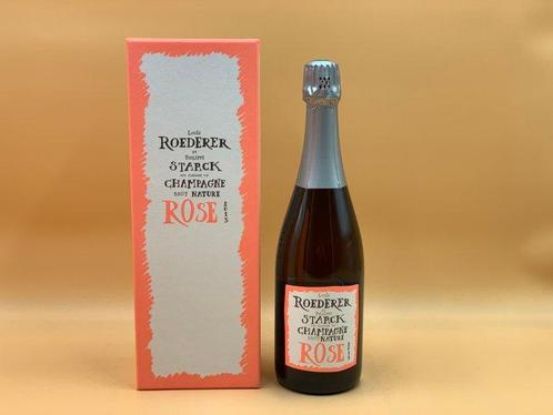 2015 Louis Roederer, Edition By Philip Stark Brut Nature, Verzamelen, Wijnen