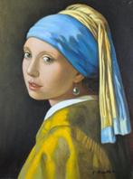 Giovanni Morello (1956), da Jan Vermeer - La ragazza con, Antiek en Kunst