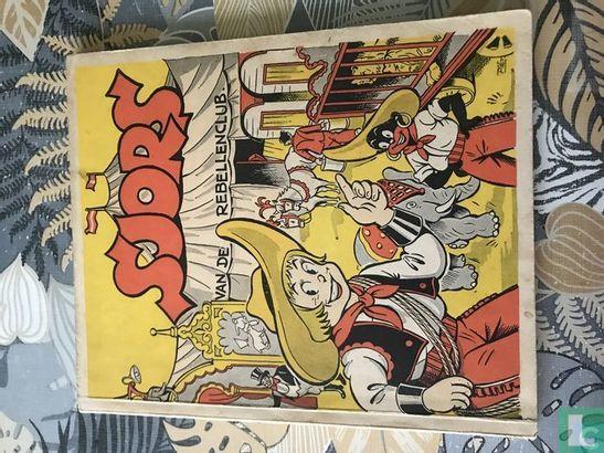 Sjors en Sjimmie - Sjors van de Rebellenclub - 1950, Boeken, Stripverhalen, Gelezen, Eén stripboek, Verzenden
