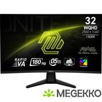 MSI MAG 32CQ6F 32  Quad HD 180Hz Curved VA Gaming monitor, Computers en Software, Verzenden, Nieuw